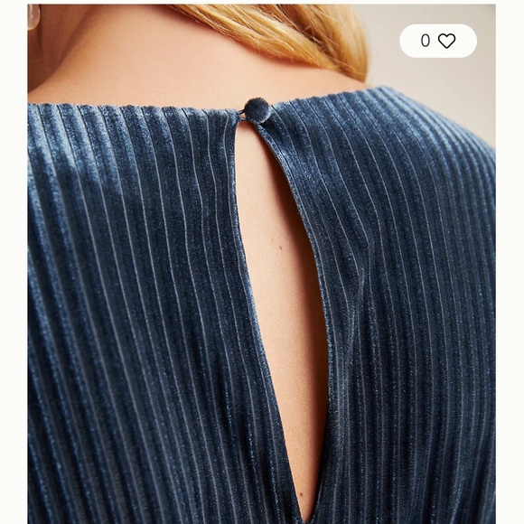 NWT Anthropologie Ali & Jay Samantha Velvet Wide Leg Jumpsuit - Picture 4 of 12